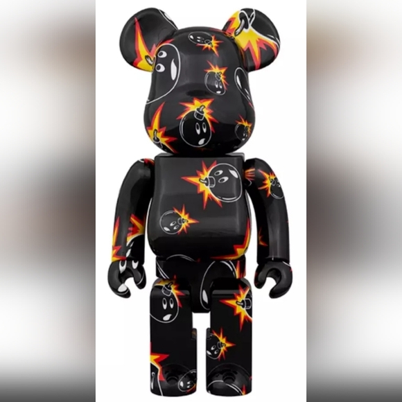 Adam Bomb by The Hundreds x Medicom Bearbrick 400% BE@RBRICK - Picture 1 of 6